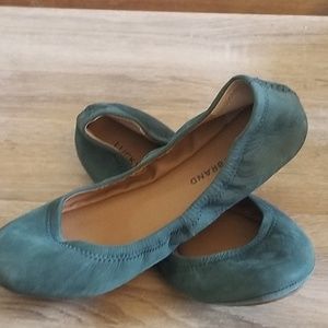 Lucky Brand Emmies Green Flats